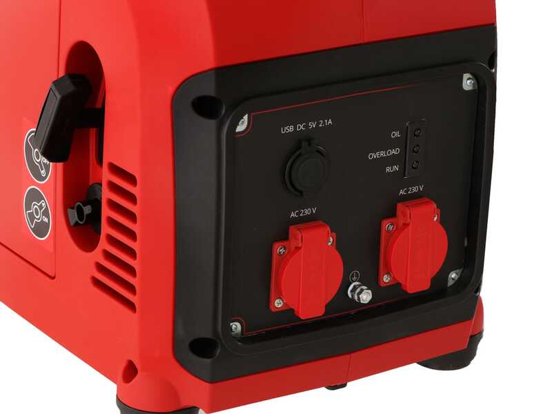 Einhell TC-IG 2000 - Groupe &eacute;lectrog&egrave;ne inverter &agrave; essence 2 kW - Continue 1.8 kW Monophas&eacute;
