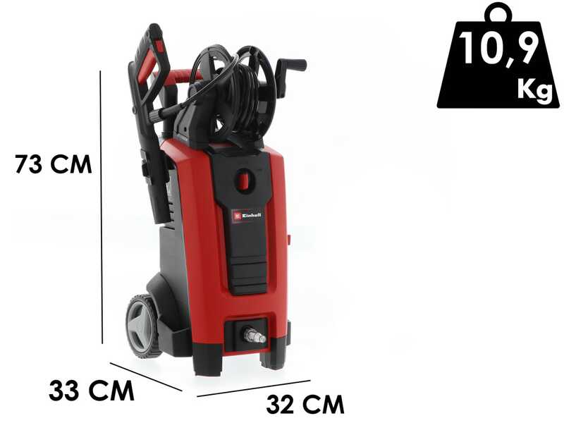 Einhell TE-HP 140 - Nettoyeur haute pression &agrave; froid portatif - 140 bar max - d&eacute;bit 420 L/h