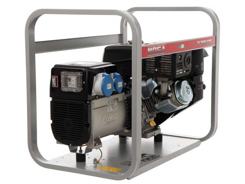 MOSA GE 7000 KBM - Groupe &eacute;lectrog&egrave;ne &agrave; essence 6 kW - Continue 5 kW Monophas&eacute; - Moteur Kohler CP CH440