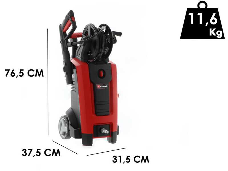 Einhell TE-HP 170 - Nettoyeur haute pression &agrave; eau froide semi-professionnel - 170 bar max - d&eacute;bit 440 L/h