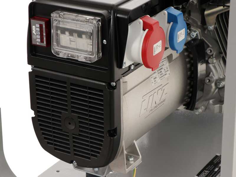 MOSA GE 8000 BBT - Groupe &eacute;lectrog&egrave;ne &agrave; essence 6.4 KW - Continue 5.6 kW Triphas&eacute; - Moteur B&amp;S XR2100