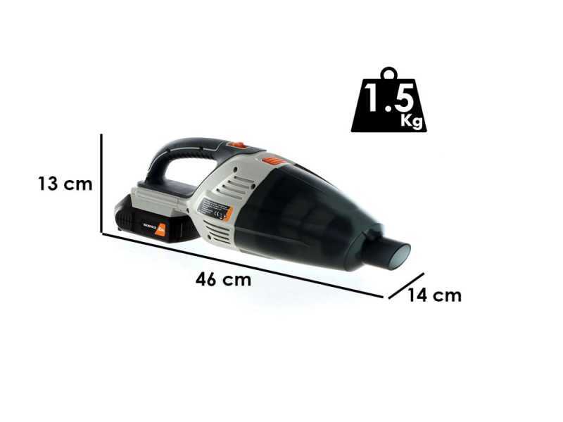 Batavia - Aspirateur &agrave; main &agrave; batterie  - 18 V - SANS BATTERIE NI CHARGEUR