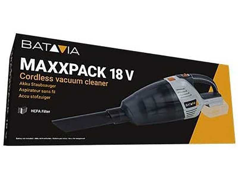 Batavia - Aspirateur &agrave; main &agrave; batterie  - 18 V - SANS BATTERIE NI CHARGEUR
