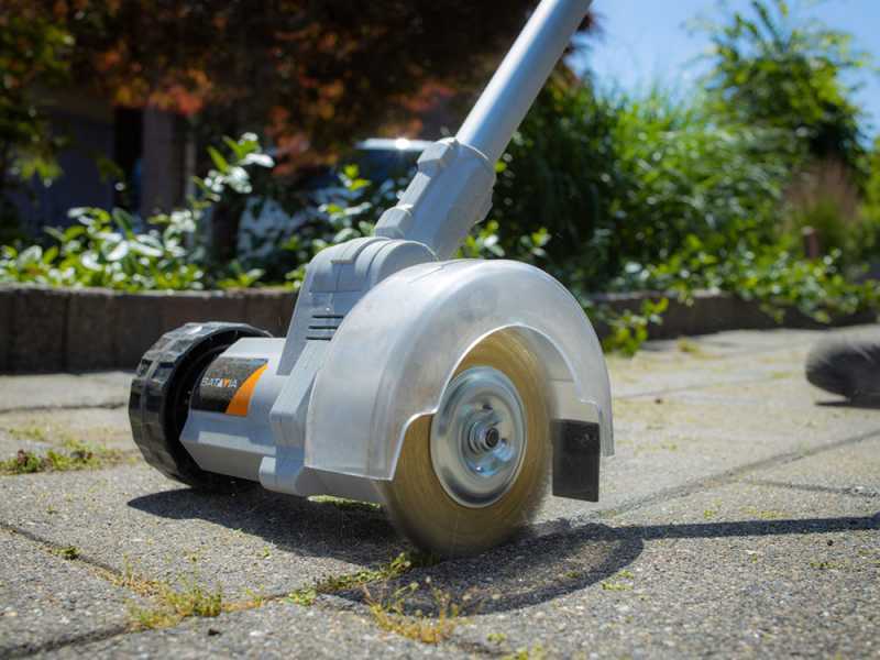 Batavia - Nettoyeur de joints &agrave; batterie - deux brosses offertes - SANS BATTERIE SANS CHARGEUR