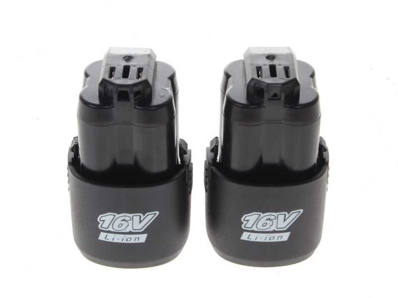 &Eacute;lagueuse sur batterie BullMach Kairos 10 -  2 batteries 16V 2Ah