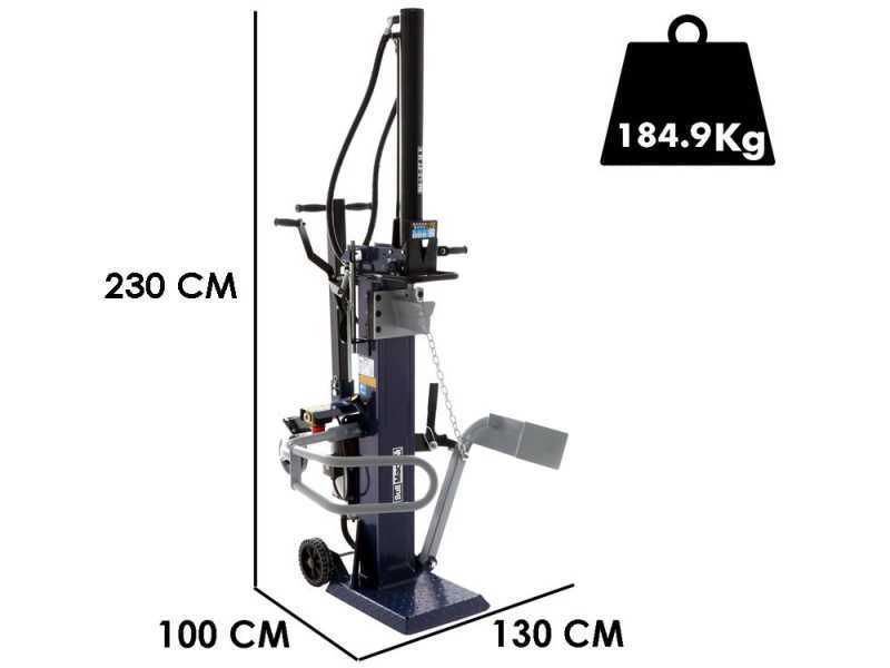 BullMach BM-LS-ET 14 V - Fendeuse &agrave; bois &eacute;lectrique - Verticale - 400V