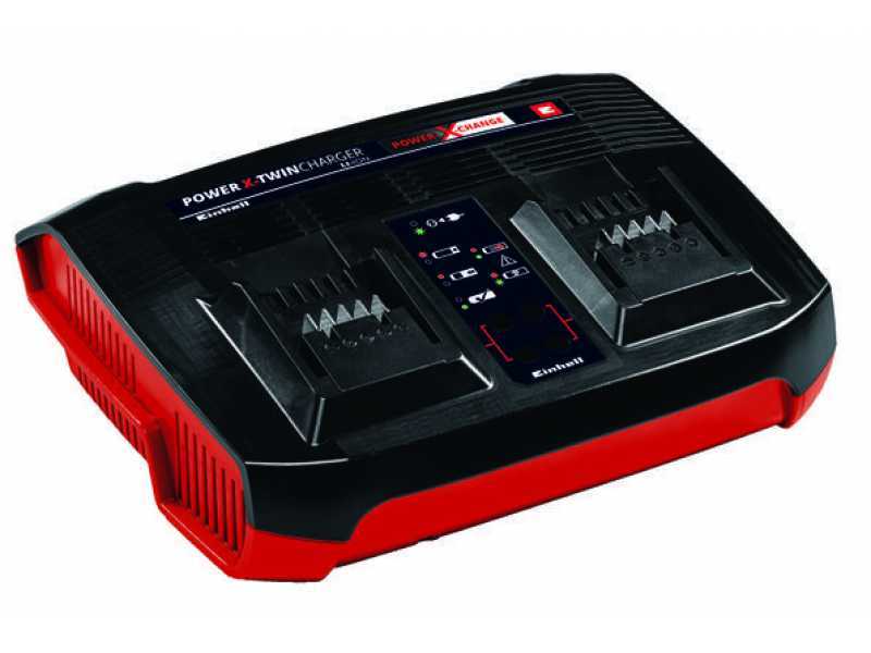 Chargeur double Einhell Power X-Twincharger 3 A - Pour batteries de 18V