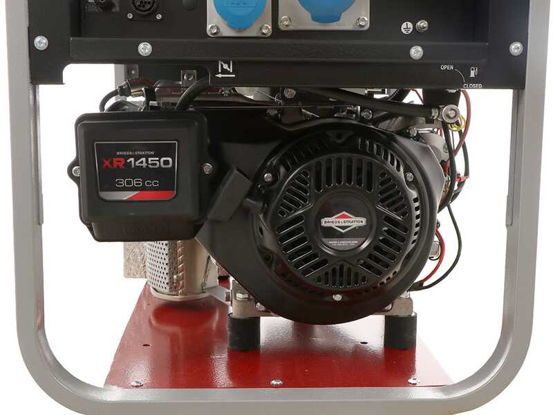 MOSA GE S-5000 BBM AVR EAS - Groupe &eacute;lectrog&egrave;ne &agrave; essence avec AVR et d&eacute;m. &eacute;lectrique 4.5 kW - Continue 3.6 kW Monophas&eacute; - Moteur B&amp;S XR1450