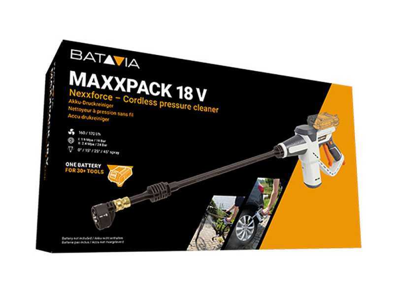 Aspirateur à Cendres sans Fil 18V Maxxpack, Non Inclus: Batterie et  Chargeur