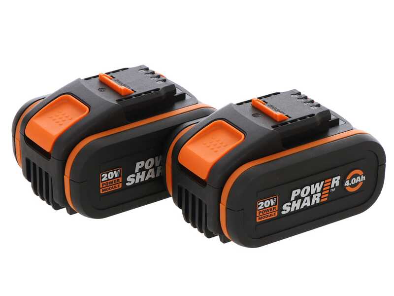 Worx WG583E - Souffleur &agrave; batterie 3 en 1 - 2 x 20 V / 4 Ah