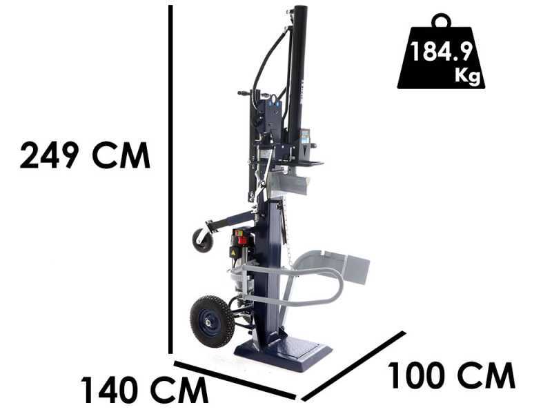 BullMach BM-LS-ET 16 V - Fendeuse &agrave; bois &eacute;lectrique - Verticale - 400V