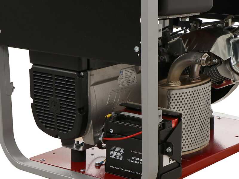 MOSA GE S-7000 BBM AVR EAS - Groupe &eacute;lectrog&egrave;ne &agrave; essence avec AVR et dem. &eacute;lectrique 6.5 KW - Continue 5.4 kW Monophas&eacute; - Moteur B&amp;S XR2100