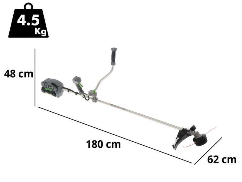 EGO BC3800E - D&eacute;broussailleuse &agrave; batterie - 56V - 7.5Ah