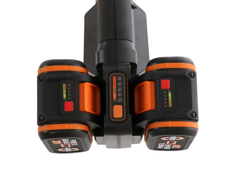 Worx NITRO WG585E - Souffleur &agrave; batterie - 2 batteries de 20V 4Ah