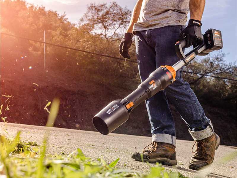 Worx NITRO WG585E - Souffleur &agrave; batterie - 2 batteries de 20V 4Ah