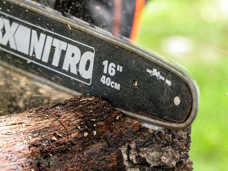 WORX NITRO WG385E.9 - Tron&ccedil;onneuse &agrave; batterie  - 40 V - SANS BATTERIE NI CHARGEUR