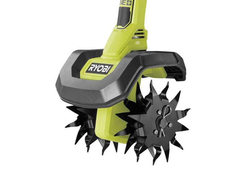 Motobineuse Électrique Ryobi ONE+ 25cm - Sans Fil 18V - Pour Jardinage Et Désherbage
