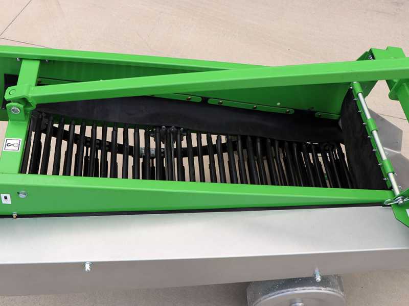Bomet UPUS - Arracheuse de pommes de terre &agrave; tapis avec rev&ecirc;tement en caoutchouc - Rang&eacute;e simple - Pour tracteurs avec attelage &agrave; trois points