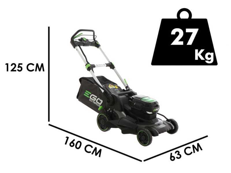Tondeuse &agrave; batterie EGO LM2021E-SP - 56V 5Ah - &Oslash; de coupe de 50 cm