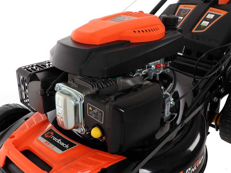 Redback S511 VHY-K - Tondeuse tract&eacute;e - 4 en 1 - Coupe 50 cm