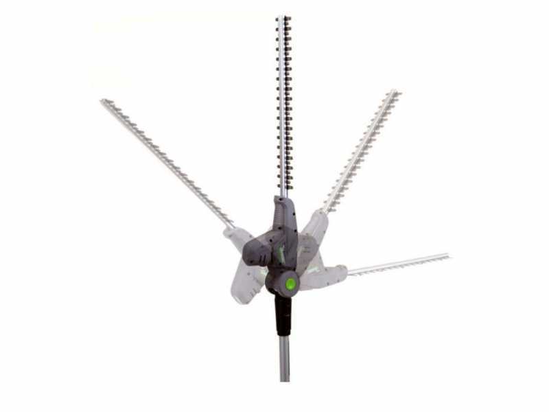 Verdemax PTT20 - Kit perche &eacute;lagueuse et taille-haie t&eacute;lescopique - Batterie 20V 2Ah