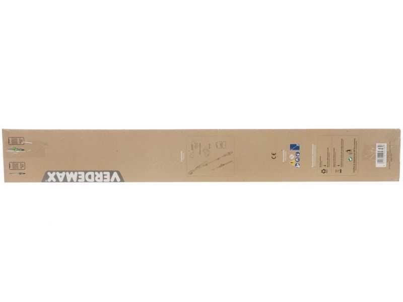 Verdemax PTT20 - Kit perche &eacute;lagueuse et taille-haie t&eacute;lescopique - Batterie 20V 2Ah