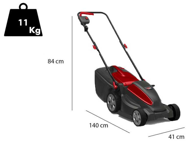 Castelgarden XE 40 - Tondeuse &agrave; gazon &eacute;lectrique - 1400W - Coupe de 38&nbsp;cm
