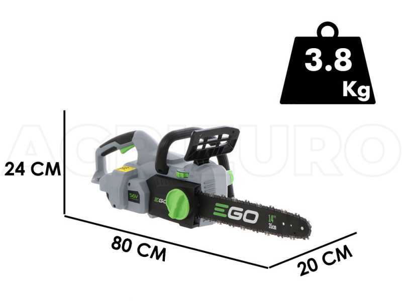 Tron&ccedil;onneuse &agrave; batterie EGO CS1400E 56V - 35 cm - SANS BATTERIE NI CHARGEUR