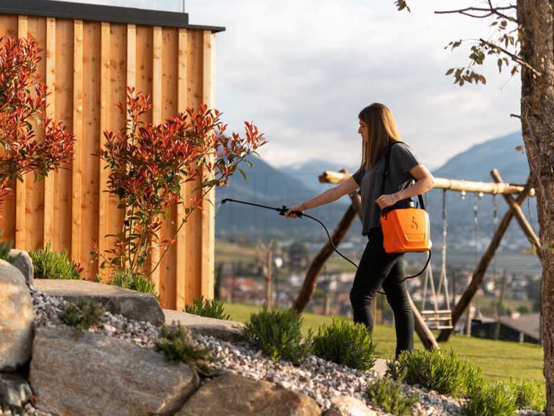 Pulv&eacute;risateur port&eacute; &agrave; batterie Stocker 402 Thalia - R&eacute;servoir de 6 litres