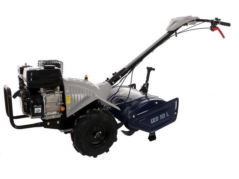 BullMach GEO 50 L - Motoculteur &agrave; essence Loncin C200F - 6.5 CV