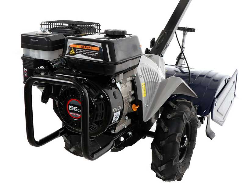 Motoculteur BullMach GEO 50 L - moteur Loncin &agrave; essence de 196cm3 - 6.5CV