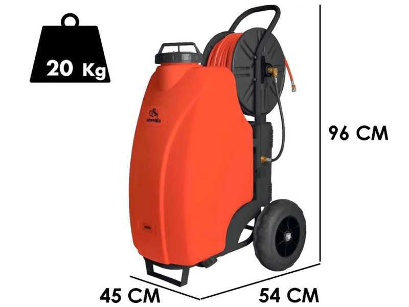Pulv&eacute;risateur &agrave; batterie 45L Trolley Ausonia