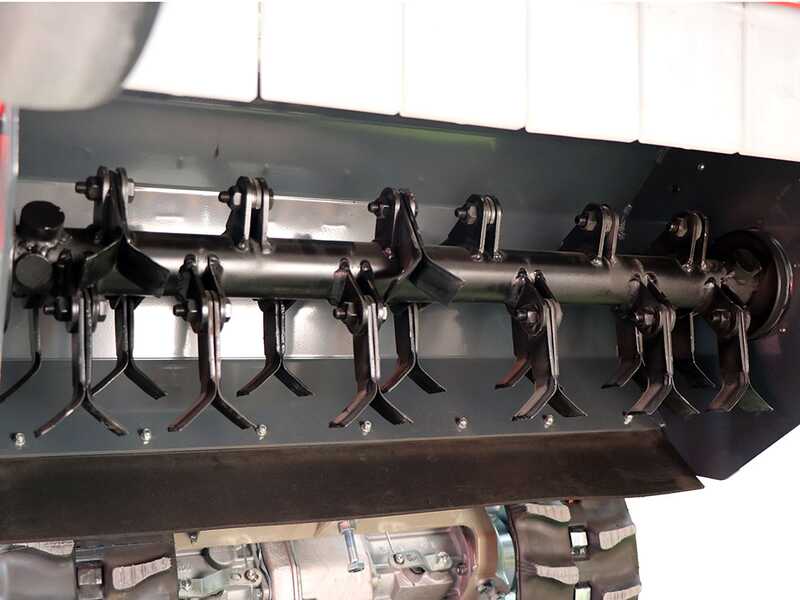 Benassi T750 HD - Tondeuse d&eacute;broussailleuse &agrave; couteaux sur chenilles - Honda GX390