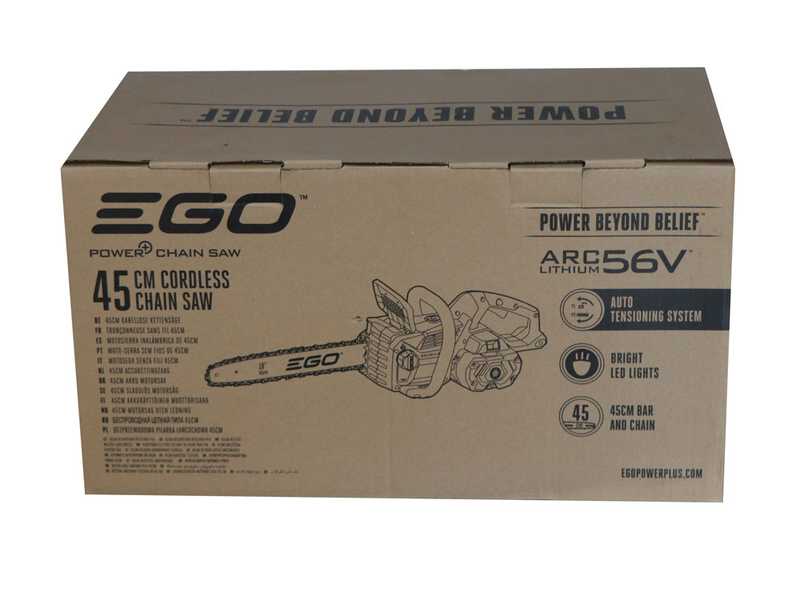 EGO CS1800E 56V - Tron&ccedil;onneuse &agrave; batterie - coupe de 45 cm - SANS BATTERIE NI CHARGEUR