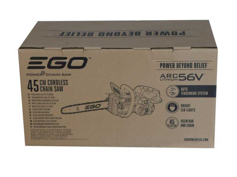 Tron&ccedil;onneuse &agrave; batterie EGO CS1800E 56V 2.5Ah - longueur de coupe de 45 cm