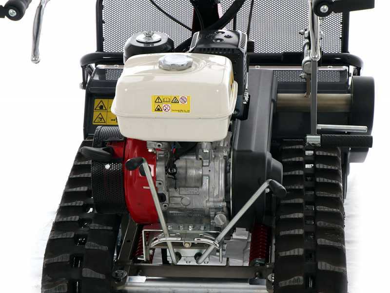 Benassi T750 SHD - Tondeuse d&eacute;broussailleuse professionnelle &agrave; couteaux sur chenilles - Honda GX270