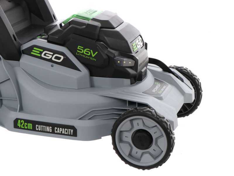 EGO Tondeuse &agrave; batterie EGO LM1701E - 56V 2.5Ah - &Oslash; de coupe de 42 cm