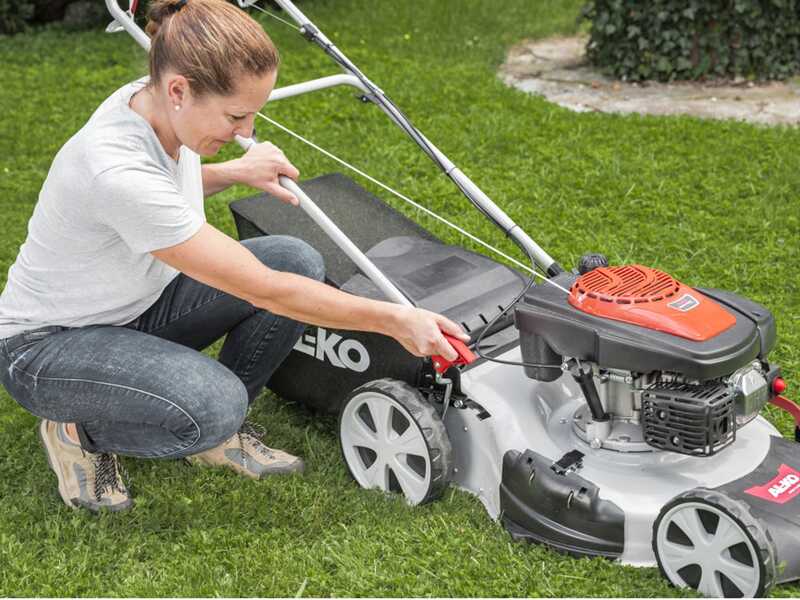 Al-Ko Easy 5.10 SP-S - Tondeuse &agrave; gazon thermique autotract&eacute;e - 4 en 1 - Moteur 160cc