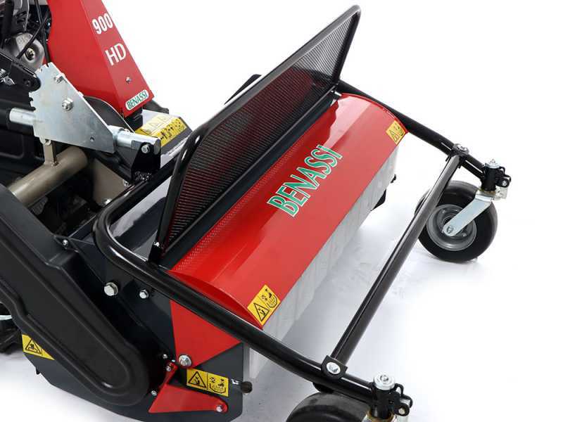 Benassi T900HD - Tondeuse d&eacute;broussailleuse professionnelle &agrave; couteaux &agrave; chenilles - Honda GX390