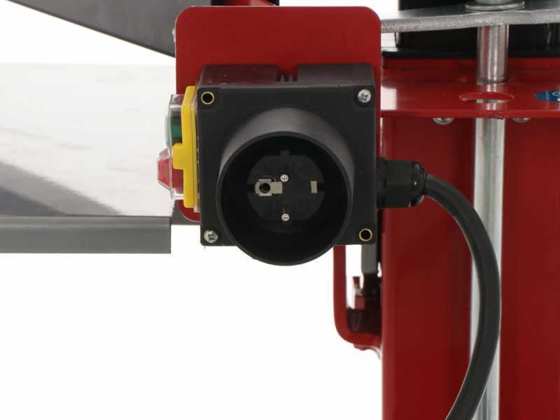 Moteur électrique 230V SECURA – Compatible Fendeuse à Bois AL-KO KHS 5204 – Avec Interrupteur Et Prise