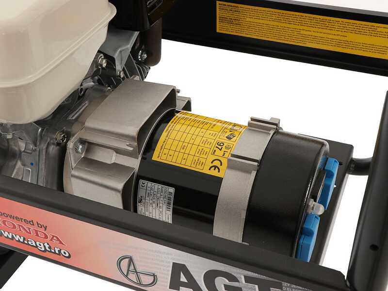 AGT 4501 HSB - Groupe &eacute;lectrog&egrave;ne 4.5 kW monophas&eacute; &agrave; essence - Continu 4.1 kW Monophas&eacute;