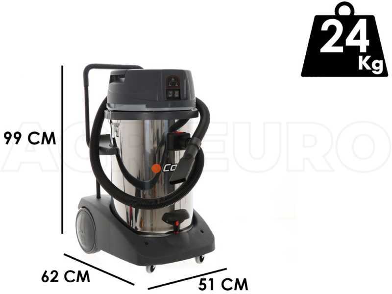 Comet CVP 378 XBH - Aspirateur multifonction - 3 moteurs - Bidon en acier - S&eacute;rie Professionnelle