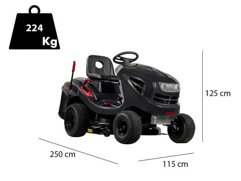 AL-KO T15-93.2 HD-A Easy - Tracteur tondeuse  de 18 CV