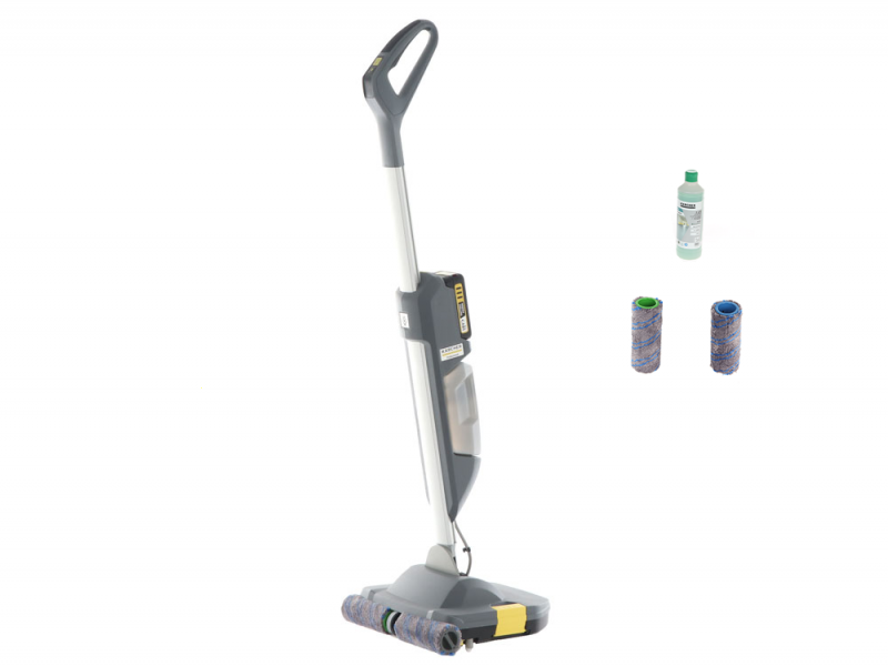 KARCHER BR 30/1 C Bp - Nettoyeur de sols &agrave; batterie 3 en 1 : lave, s&egrave;che, aspire - SANS BATTERIE NI CHARGEUR DE BATTERIE