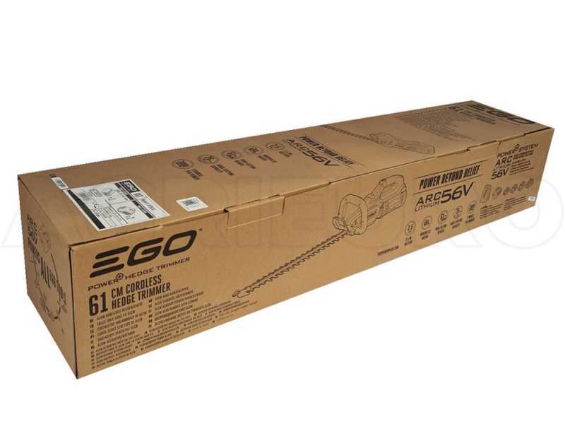  EGO HT 2410E - Taille-haie &agrave; batterie brushless et lame de 61cm - SANS BATTERIE NI CHARGEUR