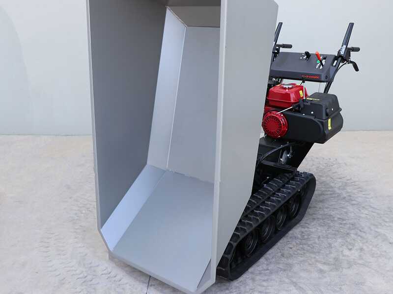 Honda HP 500H IT - Brouette motoris&eacute;e &agrave; chenilles avec benne dumper - Capacit&eacute; 500 kg