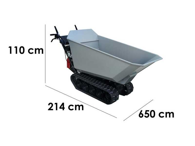 Honda HP 500H IT - Brouette motoris&eacute;e &agrave; chenilles avec benne dumper - Capacit&eacute; 500 kg