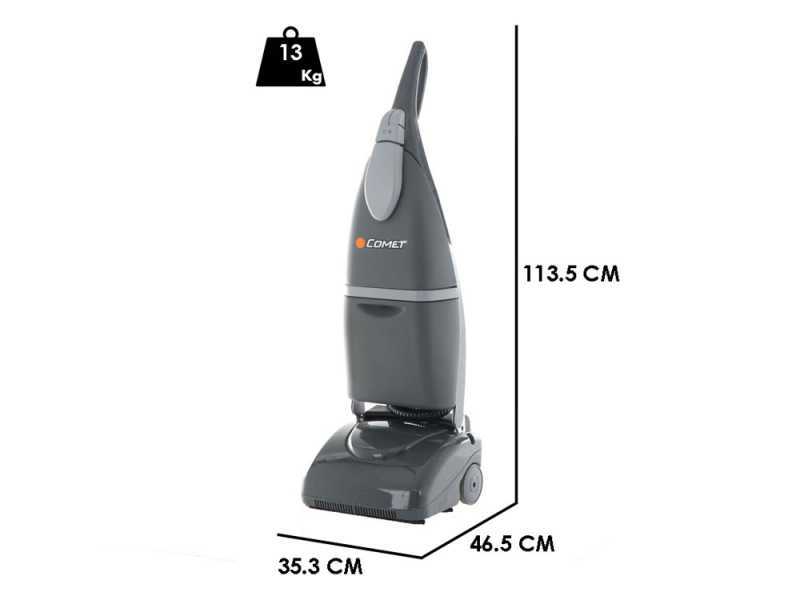 Comet CPS 29E - Nettoyeur de sols &eacute;lectrique 3 en 1 : lave, s&egrave;che et aspire 