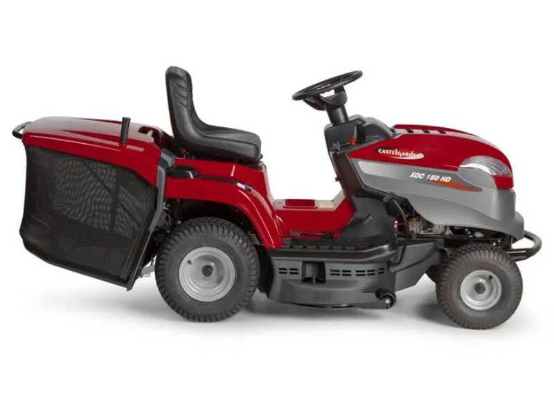 Castelgarden XDC 150 HD - Tracteur tondeuse  - bo&icirc;te de vitesses hydrostatique - bac de ramassage