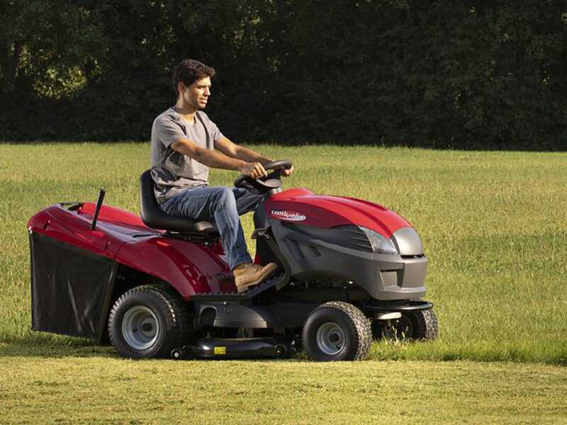 Castelgarden XDC 150 HD - Tracteur tondeuse  - bo&icirc;te de vitesses hydrostatique - bac de ramassage